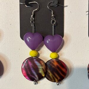 Playful Statement 80s Earrings